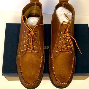 J Crew G.H. bass and Co men’s leather ankle boot NWT size 9.5